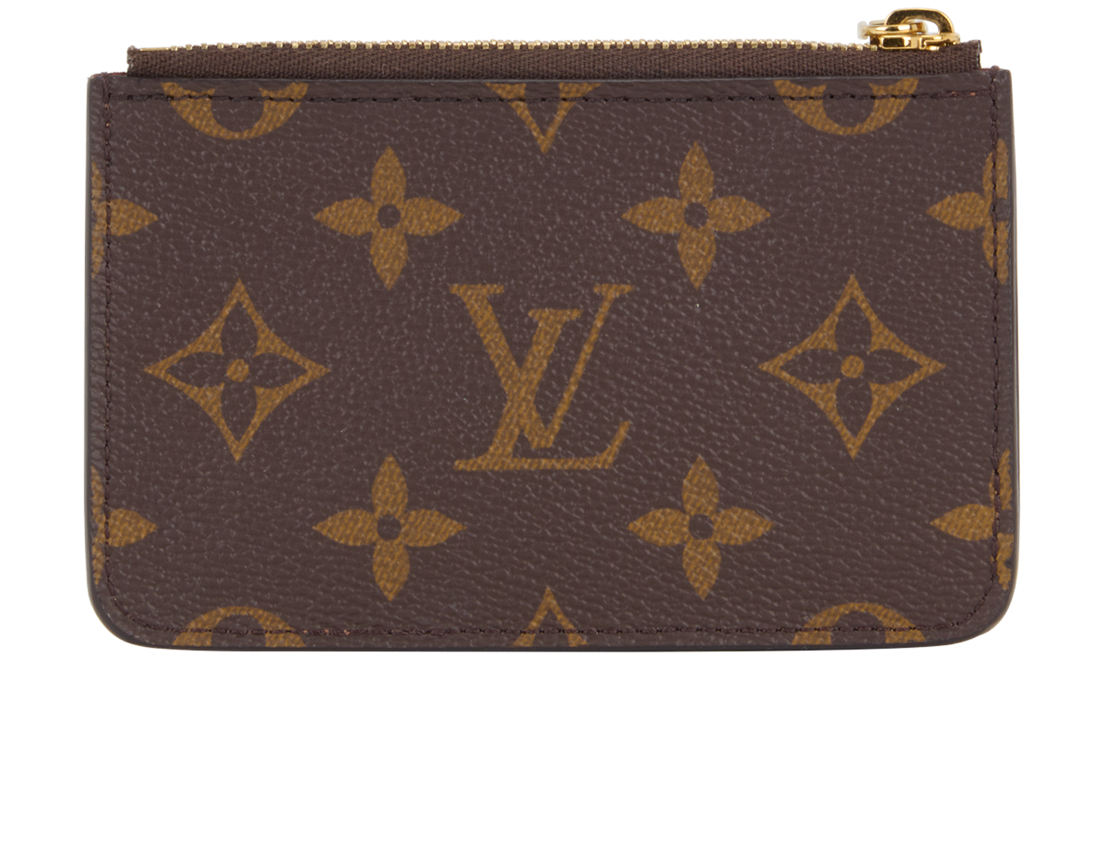 Louis Vuitton Romy Card Holder, &pound;225, Accessories, Brown, Canvas, Back view